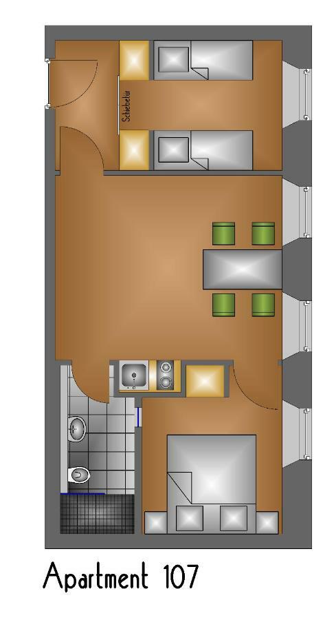 Apart-Hotel Heiligenthaler Hof Landau in der Pfalz Eksteriør billede